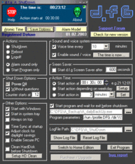 dfg ShutDown XP screenshot